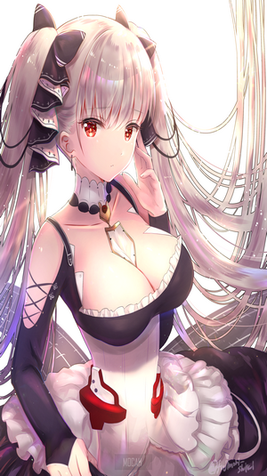 Formidable from Azur Lane in Elegant Outfit