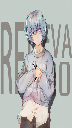 Rei Ayanami from Neon Genesis Evangelion fan art