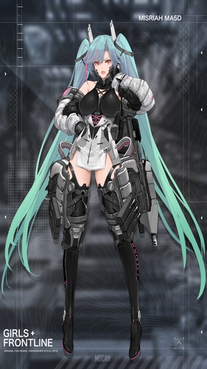 Misriah MA5D from Girls Frontline