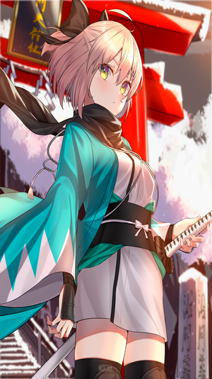 Okita Souji from Fate Series