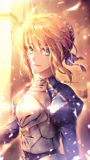 Arturia Pendragon (Saber) from Fate/Stay Night