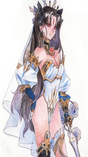 Ishtar from Fate/Grand Order fan art
