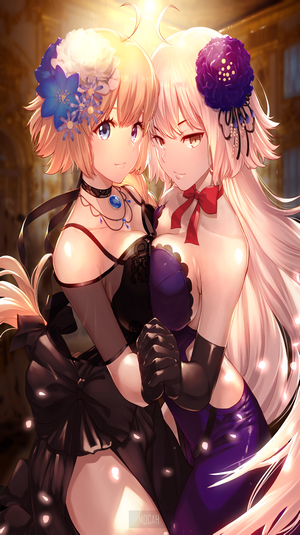 Jeanne d'Arc and Jeanne Alter from Fate Series