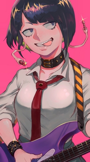 Kyoka Jiro with Guitar from Boku no Hero Academia