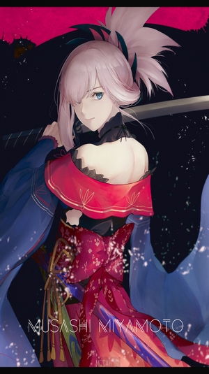Musashi Miyamoto from Fate Series anime
