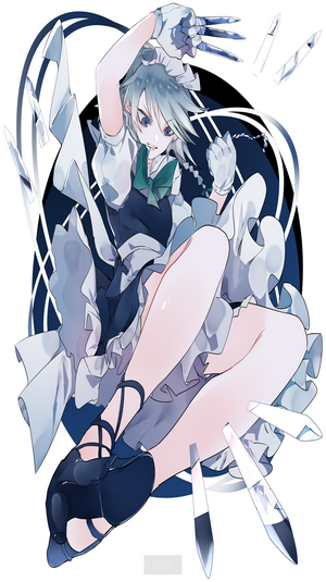 Izayoi Sakuya from Touhou