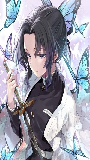 Kochou Shinobu from Kimetsu no Yaiba