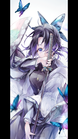 Kochou Shinobu with Butterfly Sword from Kimetsu no Yaiba
