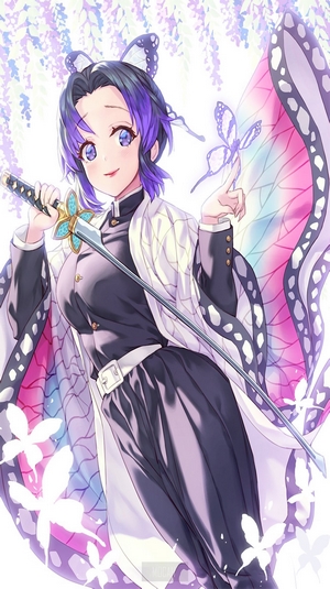 Kochou Shinobu from Kimetsu no Yaiba