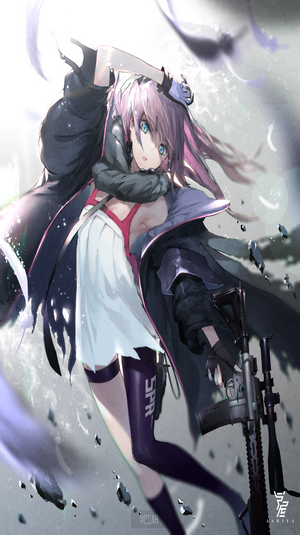 AR15 from Girls Frontline with rifle