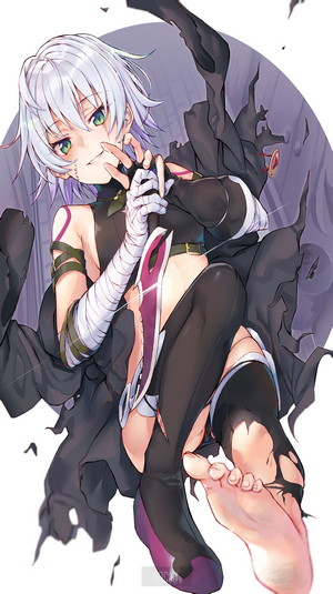 Assassin of Black from Fate/Apocrypha in Dynamic Pose