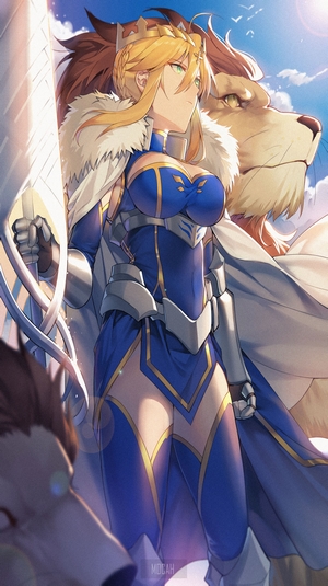 anime, anime girl, Fate Series, Fate/Grand Order, Artoria Pendragon ...