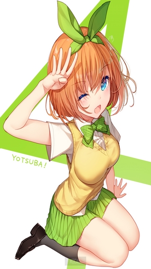 Yotsuba Nakano from The Quintessential Quintuplets