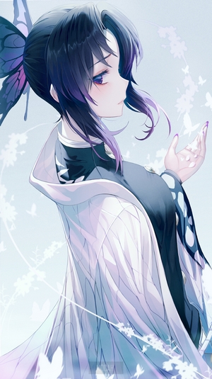 Kochou Shinobu with Butterfly Wings Kimetsu no Yaiba