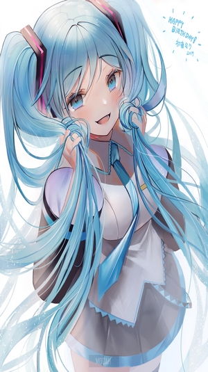 Hatsune Miku from Vocaloid
