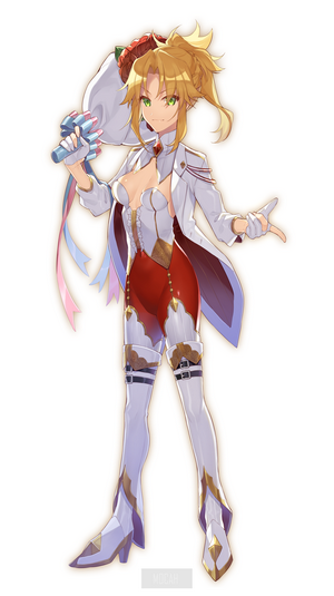 Anime girl in a white and red outfit holding flowers