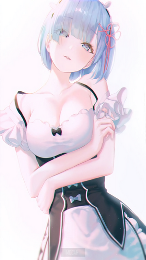 Rem in Maid Outfit from Re:Zero