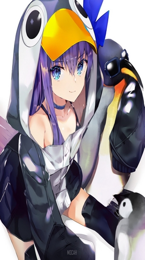 Meltlilith from Fate Series in Penguin Costume