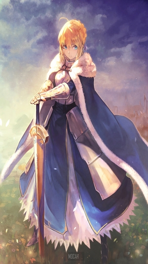 Saber Arturia Pendragon from Fate Series