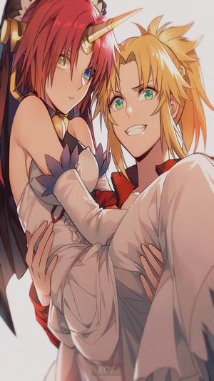 Frankenstein and Mordred from Fate Series