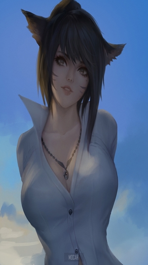 Miqote from Final Fantasy XIV by Vu Nguyen