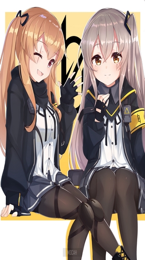 UMP9 and UMP45 from Girls Frontline