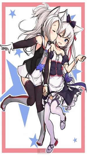 Hammann and Sims from Azur Lane