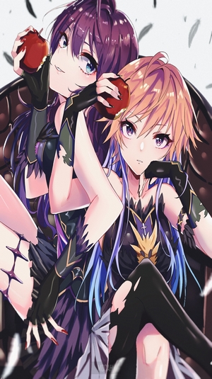 Shiki Ichinose and Asuka Ninomiya from THE IDOLM@STER
