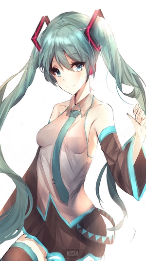 Hatsune Miku from Vocaloid