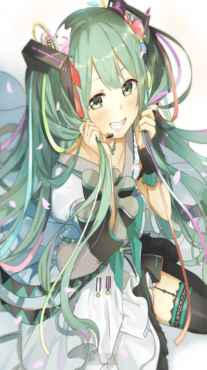 Hatsune Miku from Vocaloid