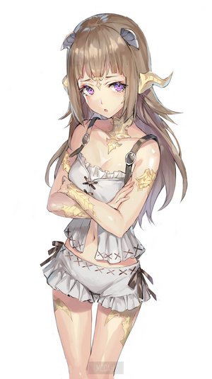 Au Ra girl from Final Fantasy XIV