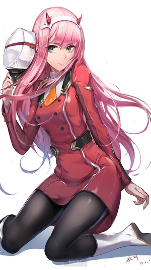 Zero Two from Darling in the FranXX