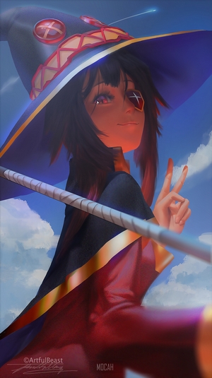 Megumin from Kono Subarashii Sekai ni Shukufuku wo!