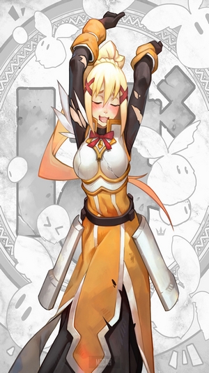 Darkness from Kono Subarashii Sekai ni Shukufuku wo! fan art