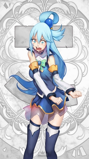 Aqua from Kono Subarashii Sekai ni Shukufuku wo! fan art