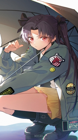 Ishtar from Fate/Grand Order with Umbrella