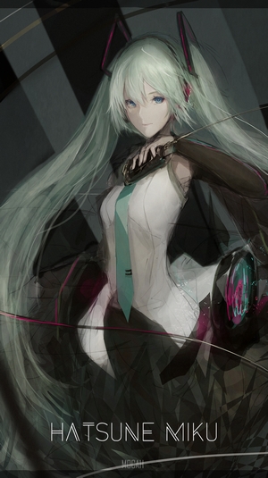 Hatsune Miku from Vocaloid