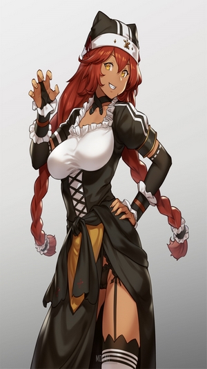 Lupusregina Beta from Overlord
