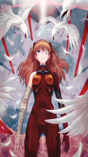 Asuka Langley Soryu from Neon Genesis Evangelion