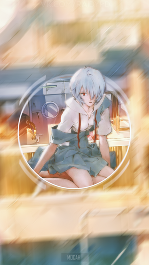 Rei Ayanami from Neon Genesis Evangelion