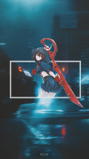 Ryuko Matoi from Kill la Kill with Scissor Blade