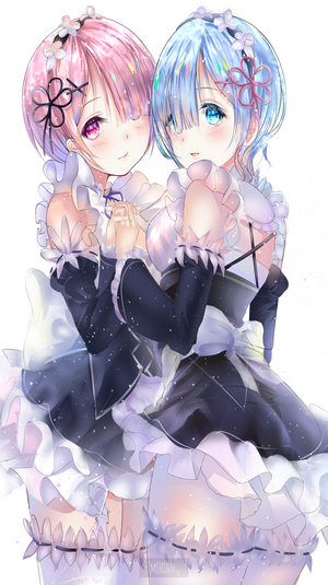 Rem and Ram from Re:Zero