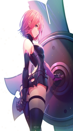 Mashu Kyrielight in Armor from Fate/Grand Order