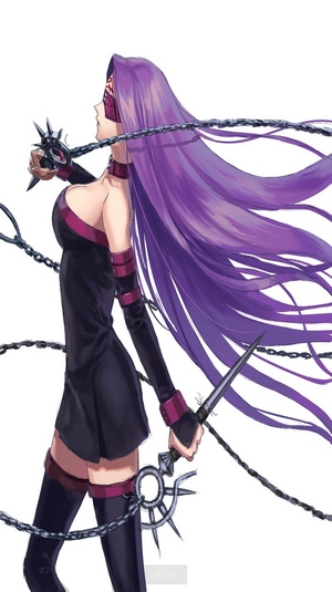 Rider from Fate/Grand Order with chains