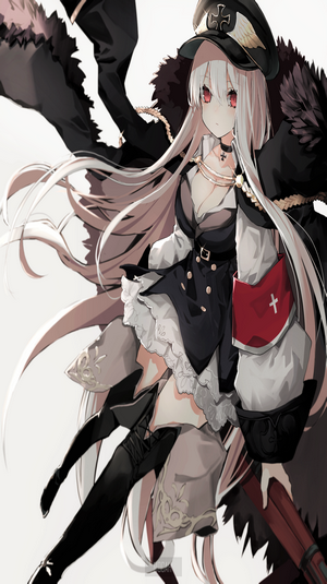 Anime girl from Girls Frontline