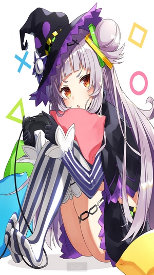 Murasaki Shion from Hololive