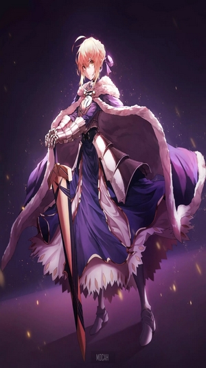 Saber Artoria Pendragon from Fate/Stay Night