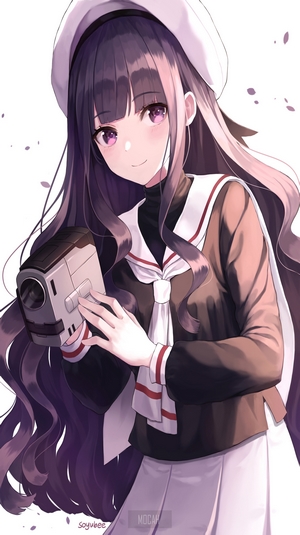 Daidouji Tomoyo with Camera from Cardcaptor Sakura
