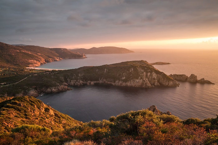 sunsets, Sunrises, Corsica, Nature, Scenery, Coast, France, HD ...