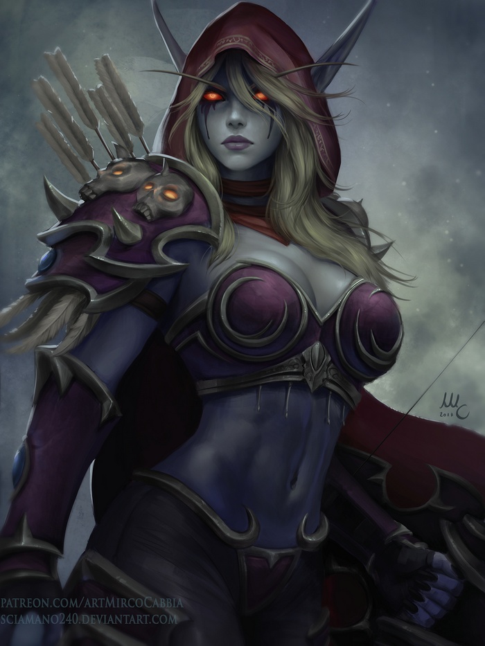 Sylvanas Windrunner from World of Warcraft